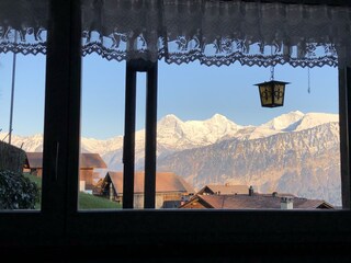Aussicht durchs Küchenfenster
