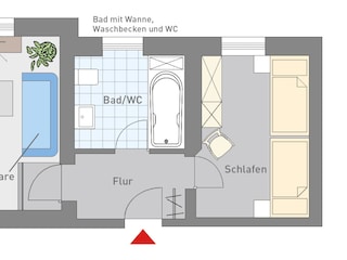 Ferienwohnung Überlingen Grundriss 25