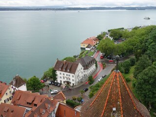 Blick von der Burg Meersburg