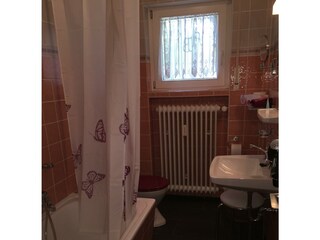 Bad und WC Gartenblick