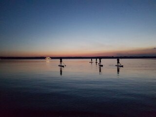 Standup paddeln am Starnberger See