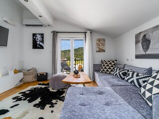 The outdoor staircase takes you to the first floor
