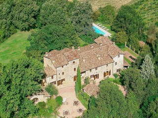 Vakantiehuis Città di Castello Buitenaudio-opname 1