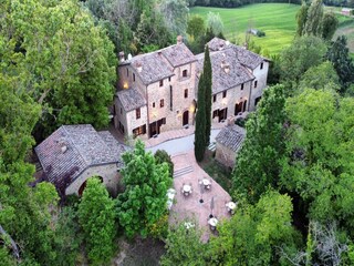 Vakantiehuis Città di Castello Buitenaudio-opname 4
