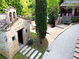 Vakantiehuis Città di Castello Buitenaudio-opname 5