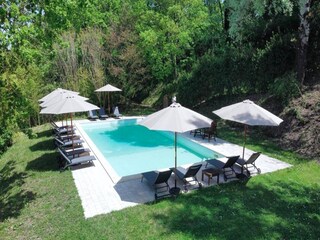 Vakantiehuis Città di Castello Buitenaudio-opname 7