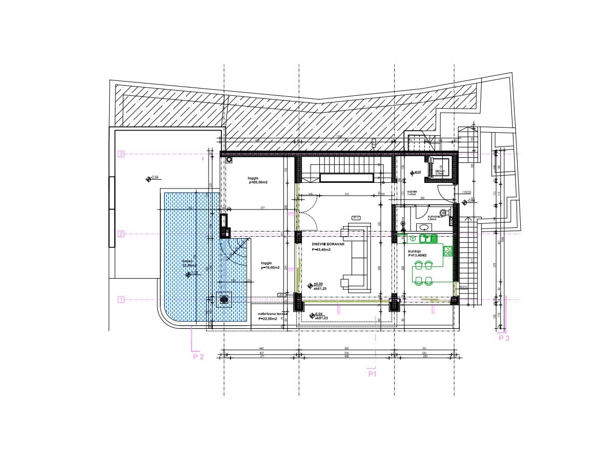 Villa Makarska Grundriss 41