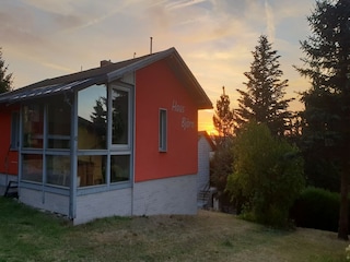 Ferienhaus Masserberg Außenaufnahme 4