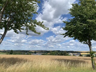 Blick auf Borlas bei Rabenau