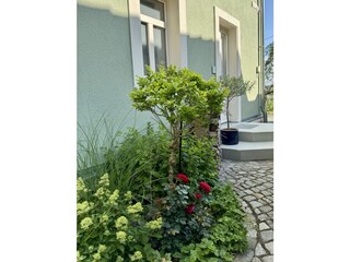 Eingang Ferienwohnung Hof