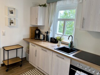 Küchenzeile im Eingangsbereich