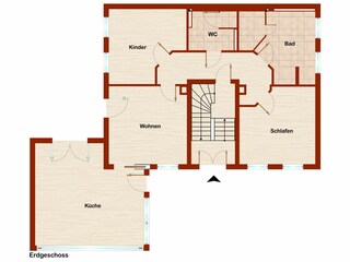 Appartamento per vacanze Borkum Pianta del piano 19
