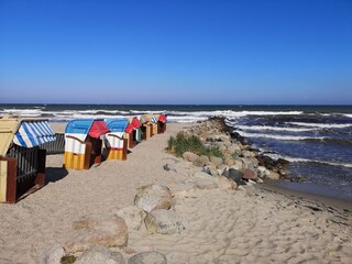 Der Dahmer Strand erstreckt sich über fast 7 km länge