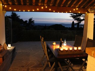 Genießen Sie den Sonnenuntergang!