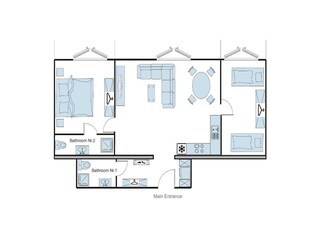 Holiday apartment Innere Stadt Floor Plan 13