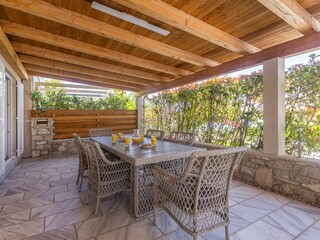 Apartamento de vacaciones Nerezine Grabación al aire libre 2