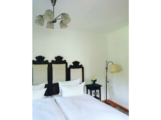 Schlafzimmer mit Bad