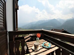 Wohnung in Cavalese mit Dolomitenblick