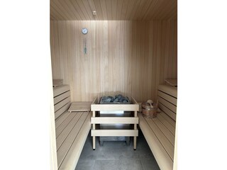 Sauna (auf Reservierung und Zahlung)