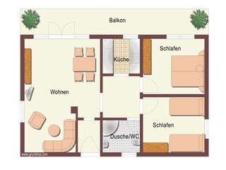 Vakantieappartement Tremosine sul Garda Grondplan 34