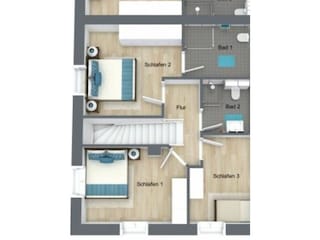 Ferienhaus Dagebüll Grundriss 32