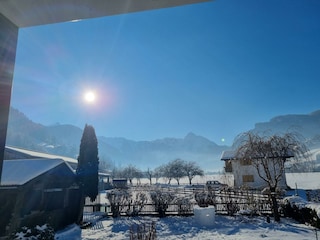 Blick von der Ferienwohnung