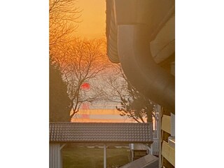 Blick Balkon abends