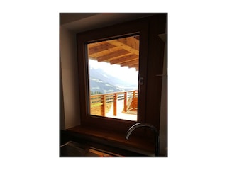 Blick aus dem Küchenfenster