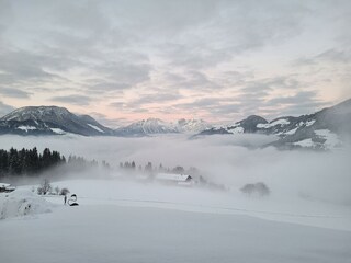 Blick Richtung Wilder Kaiser