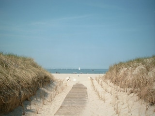 einer von vielen Strandaufgängen