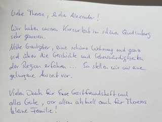 Gästebuch
