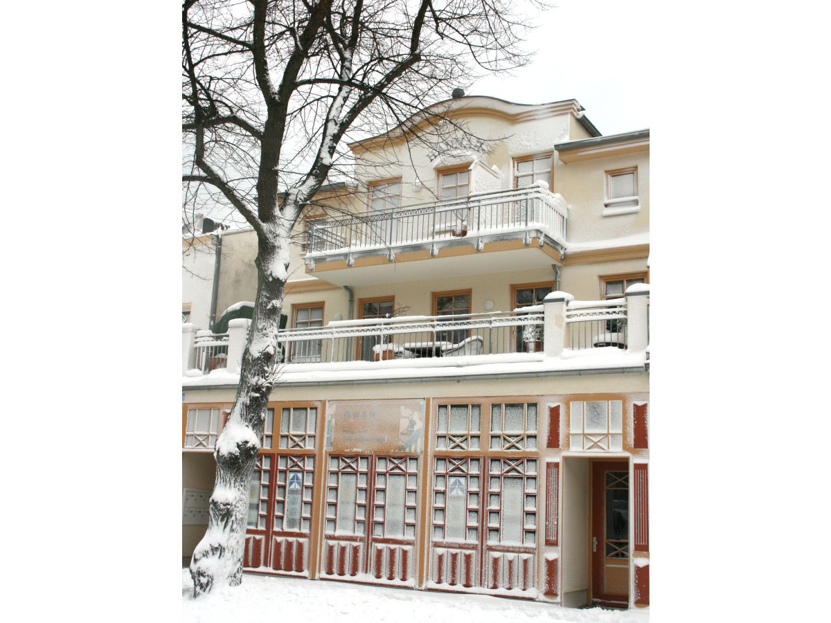 Die Villa Hannah im Winter