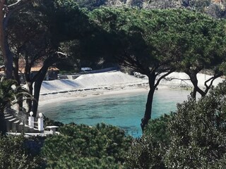 Strand von Sant'Andrea rangezoomt