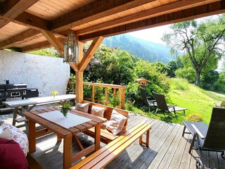 Bauernhaus mit Terrasse
