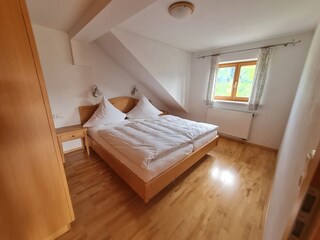 Schlafzimmer Ferienwohnung Hauchenberg