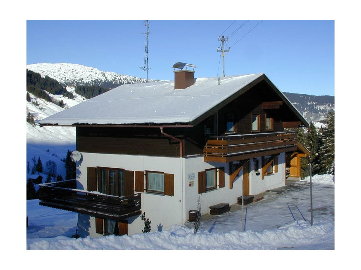 Winter Ansicht Haus