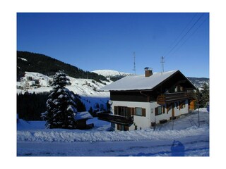 Haus Elferblick im Winter