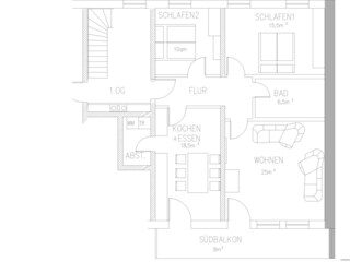 Appartement de vacances Miesbach Plan d'étage 27