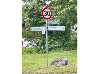 direkt vor unserer Haustür, geht es ab in die Berge