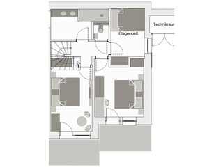 Chalet Schröcken Grondplan 40