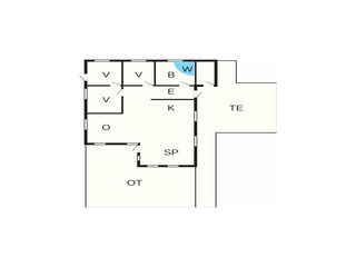 Casa de vacaciones Als Plano de planta 21