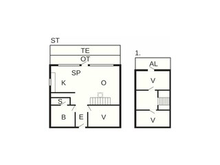 Maison de vacances Søndervig Plan d'étage 31