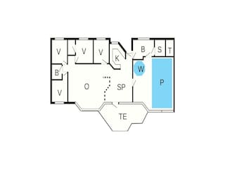 Holiday house Vejers Strand Floor Plan 49