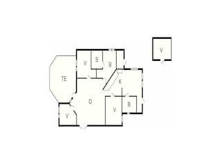 Ferienhaus Høll Grundriss 2