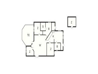 Maison de vacances Høll Plan d'étage 44