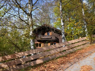 Komplett eingezäunter Garten