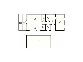 Holiday house Lumsås Floor Plan 17