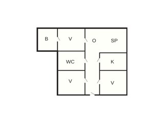 Casa per le vacanze Lumsås Pianta del piano 41