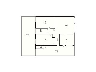 Maison de vacances Sønderballe Plan d'étage 39