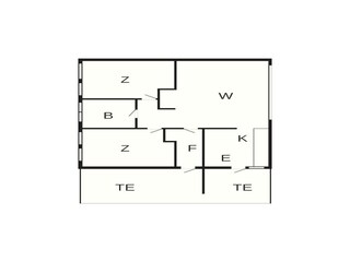 Maison de vacances Sønderballe Plan d'étage 32